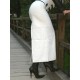 Leather skirt SSW-017 white
