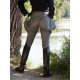 Leather trouser DS-414 steel grey