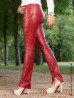Lederhose DS-420 Dunkelrot