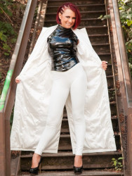 Lackmantel DS-650V Weiß