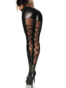 Wetlook-leggings 18121 black