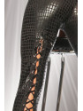 Wetlook-leggings 18035 black croc