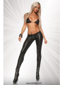 Wetlook-leggings 18035 black croc