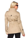 Trenchcoat short 13425 beige