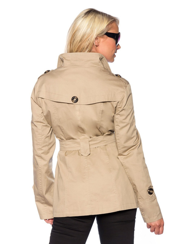 Trenchcoat short 13425 : Crazy-Outfits - webshop for leather