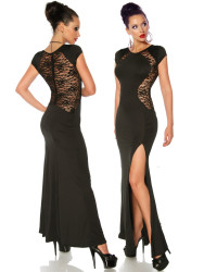 Evening dress 13030 black