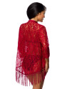 Lace jacket 13897 red