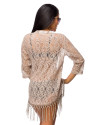 Lace jacket 13897 beige