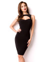 Cocktail-Kleid 12893 Schwarz