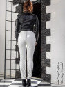 Vinyl trouser DS-400V white