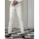 Vinyl trouser DS-418V white