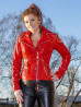 Lackjacke DS-634V Rot