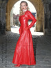 Lederkleid DS-007 Rot
