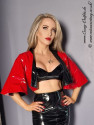 Vinyl bolero SJW-025V red/black