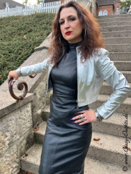 Lederjacke DS-620 Silber